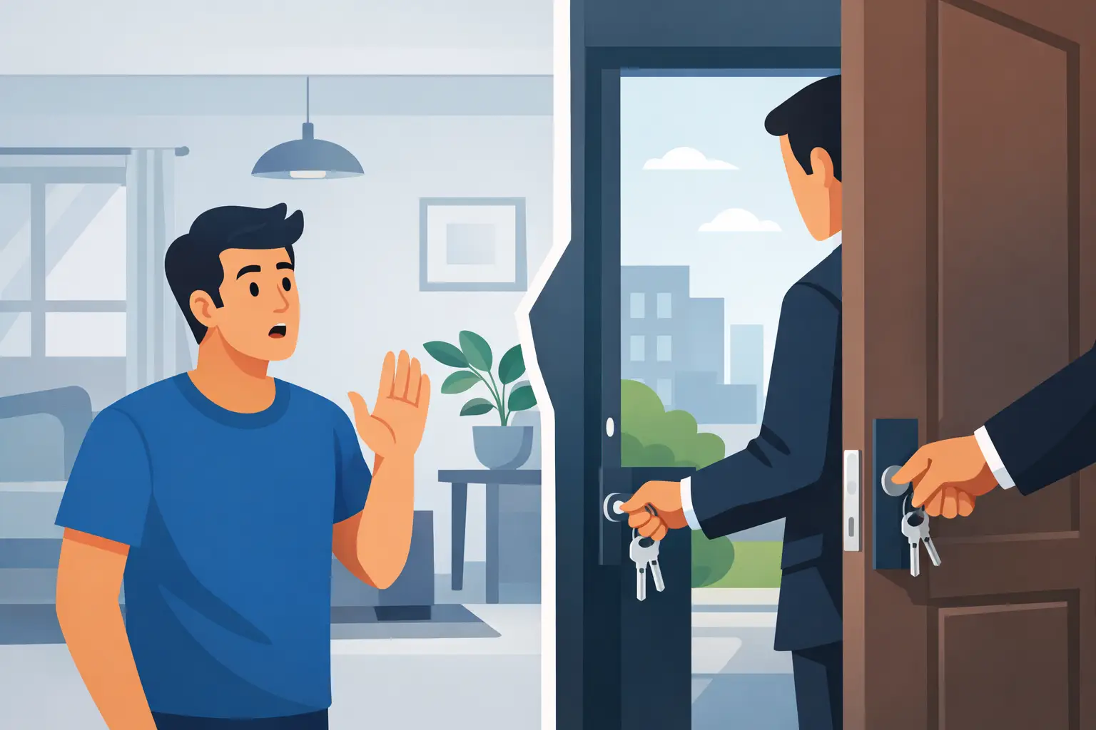 Locador pode entrar no imóvel alugado sem autorização?