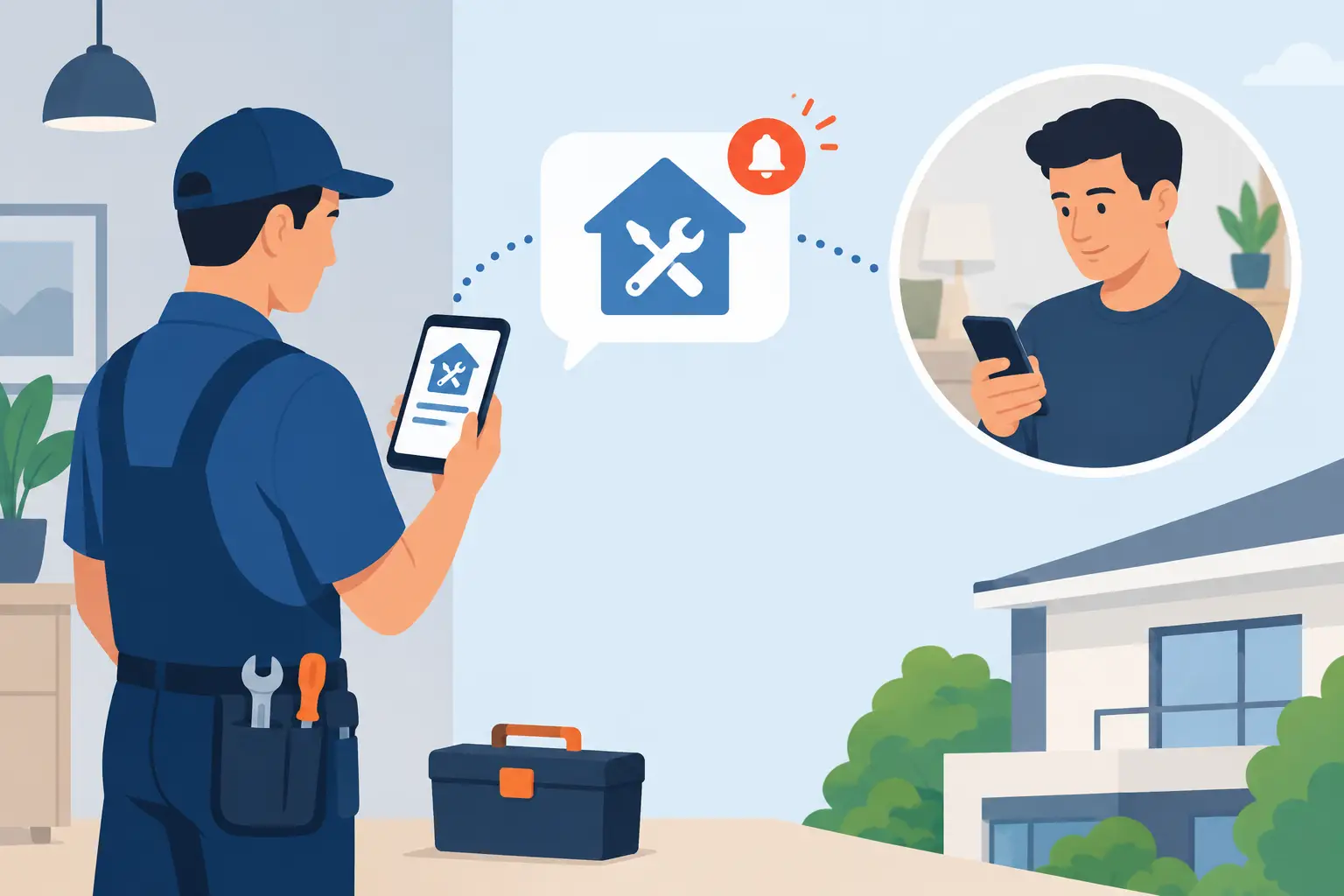 Como notificar proprietário sobre reparos